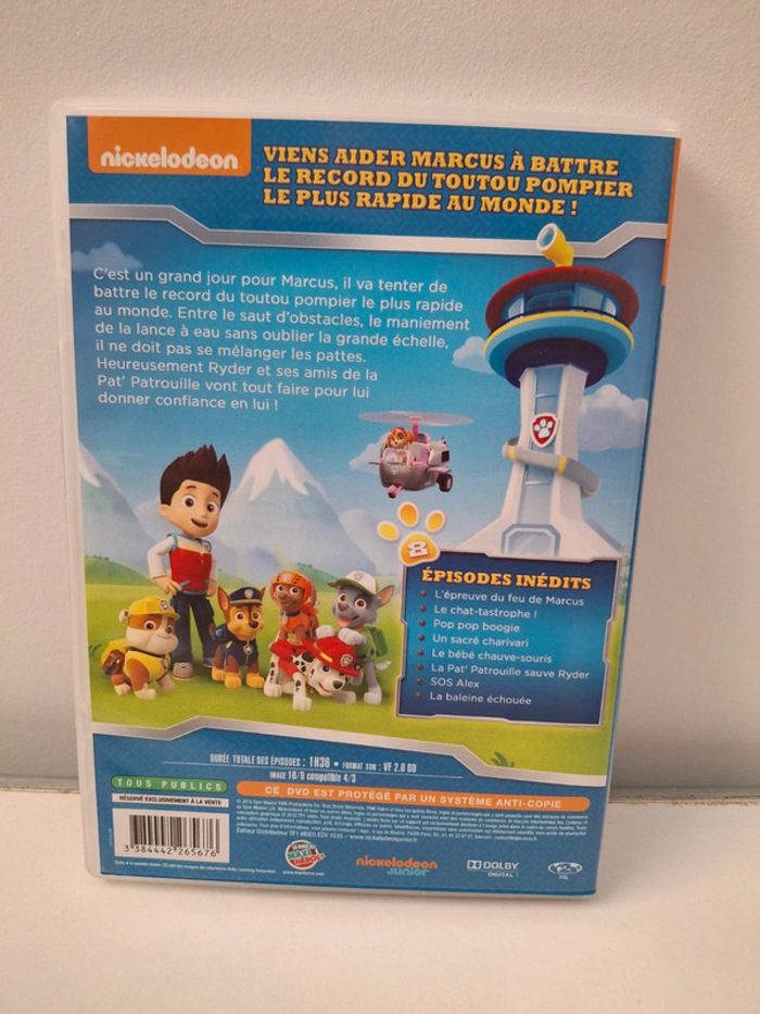 DVD Pat Patrouille Super Pompier - photo numéro 2