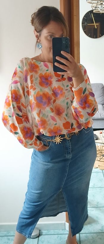 Pull fleuries  TU 42 au 48