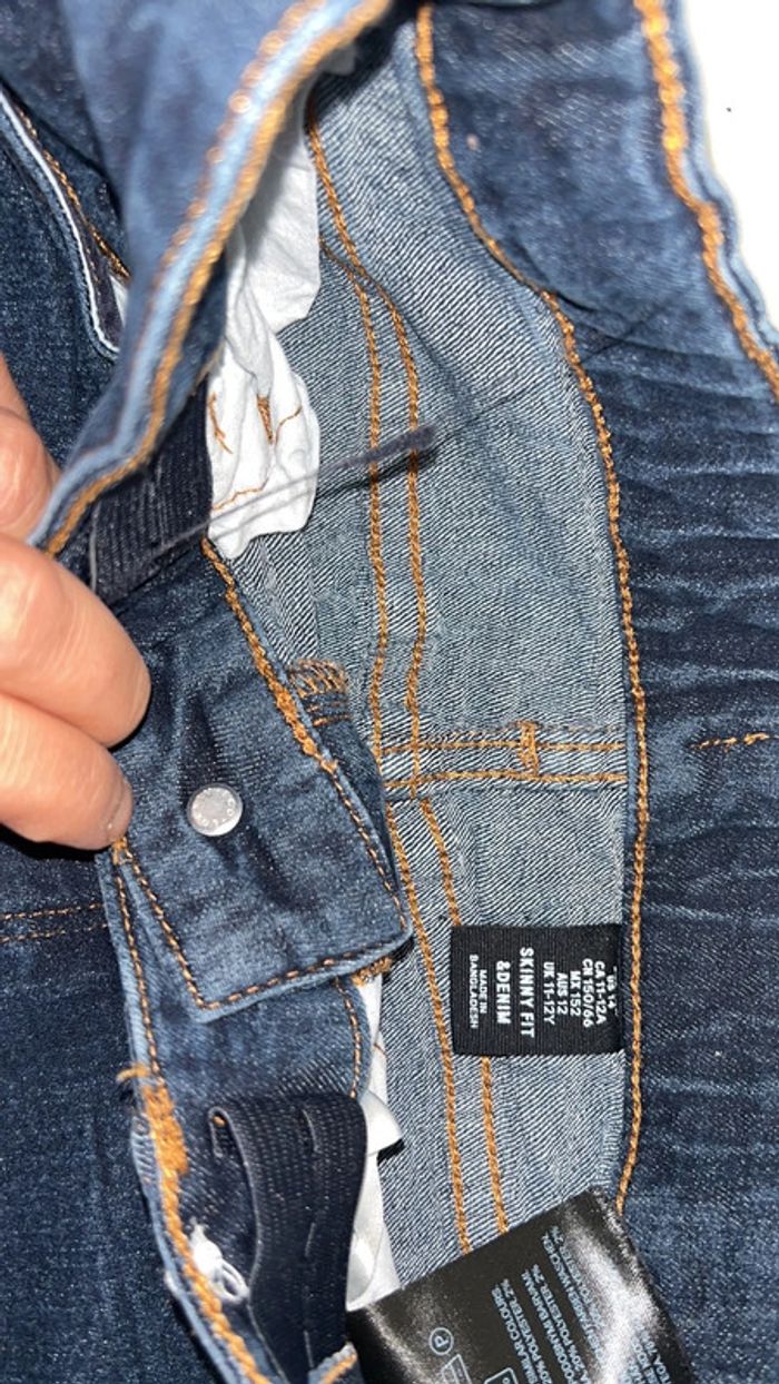 Pantalon jean fille 11 ans - photo numéro 4