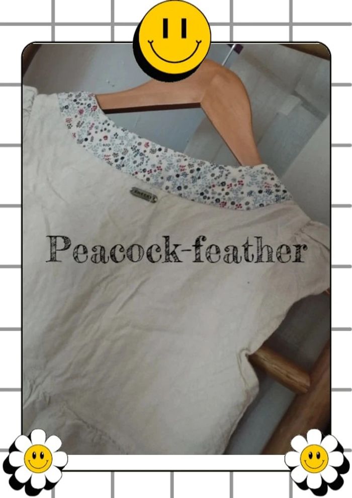 Blouse beige neuve 36 creeks - photo numéro 8