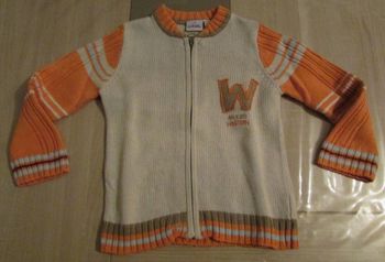 Gilet garçon Au bisou 23 mois
