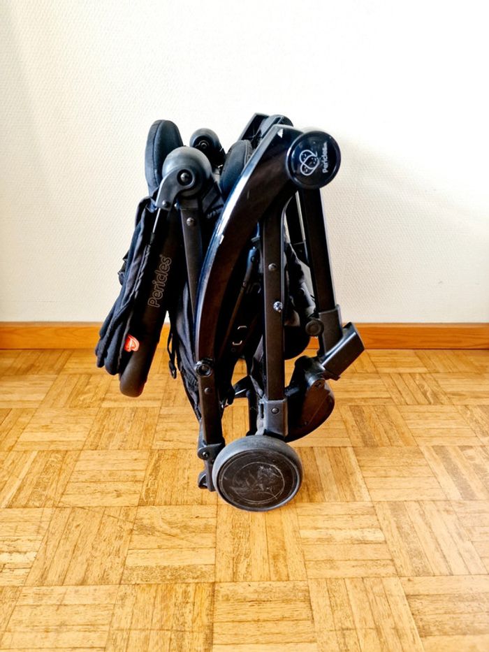 Pericles - Poussette compacte - Buggy "XS - Comfort Plus" - Noir - photo numéro 12