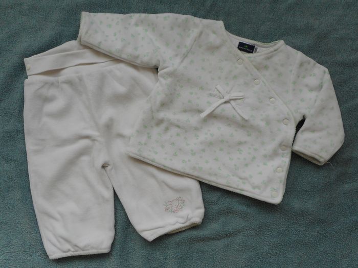 Pantalon + veste en velours - Sergent Major - 9 mois - photo numéro 2