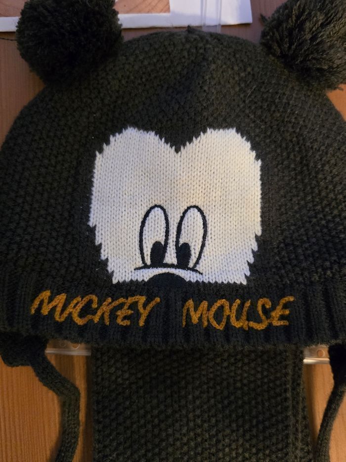 NEUF(NON PORTÉ)🏷💙😍🤩superbe  ensemble bonnet , écharpe 12 mois garçon💙💙💙 - photo numéro 5