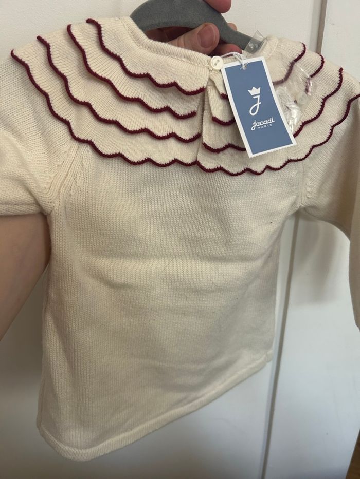 Robe en laine et cachemire - Jacadi - T.6mois - Neuve avec étiquette - photo numéro 3