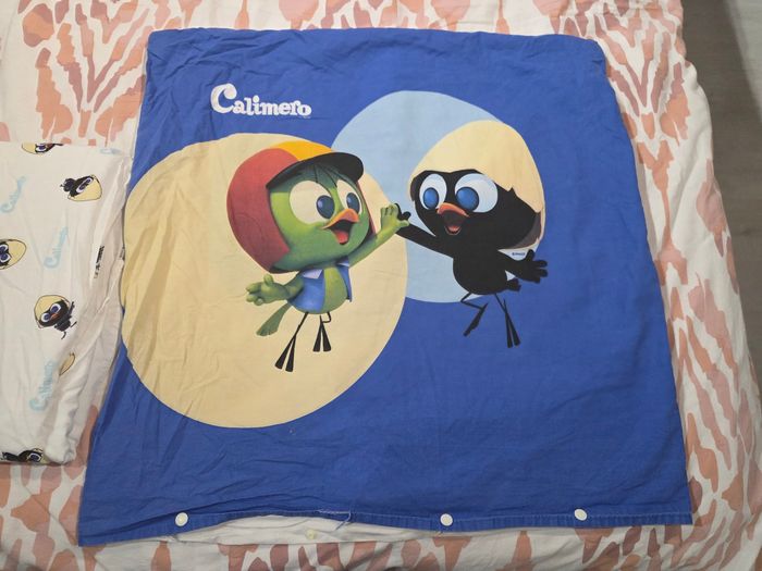 Housse de couette calimero 140x200 cm oreiller 65x65 cm - photo numéro 3