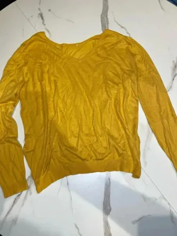Pull moutarde  – Taille M