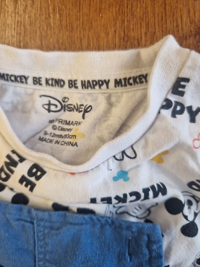 Ensemble salopette mickey - photo numéro 3