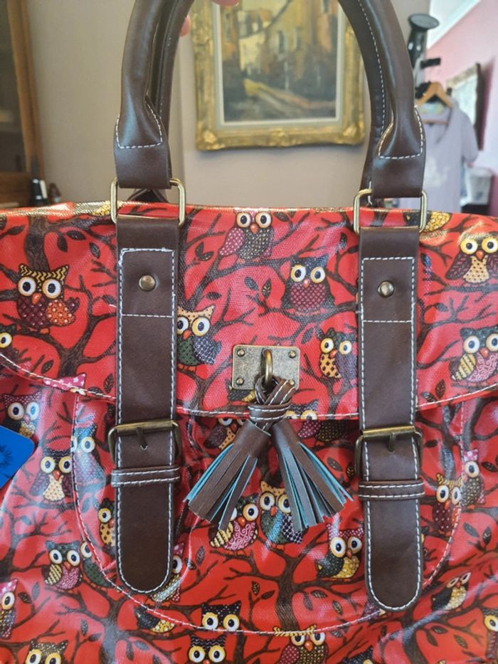 Jolie Sac à main rouge Mfhandbags neuf - photo numéro 19