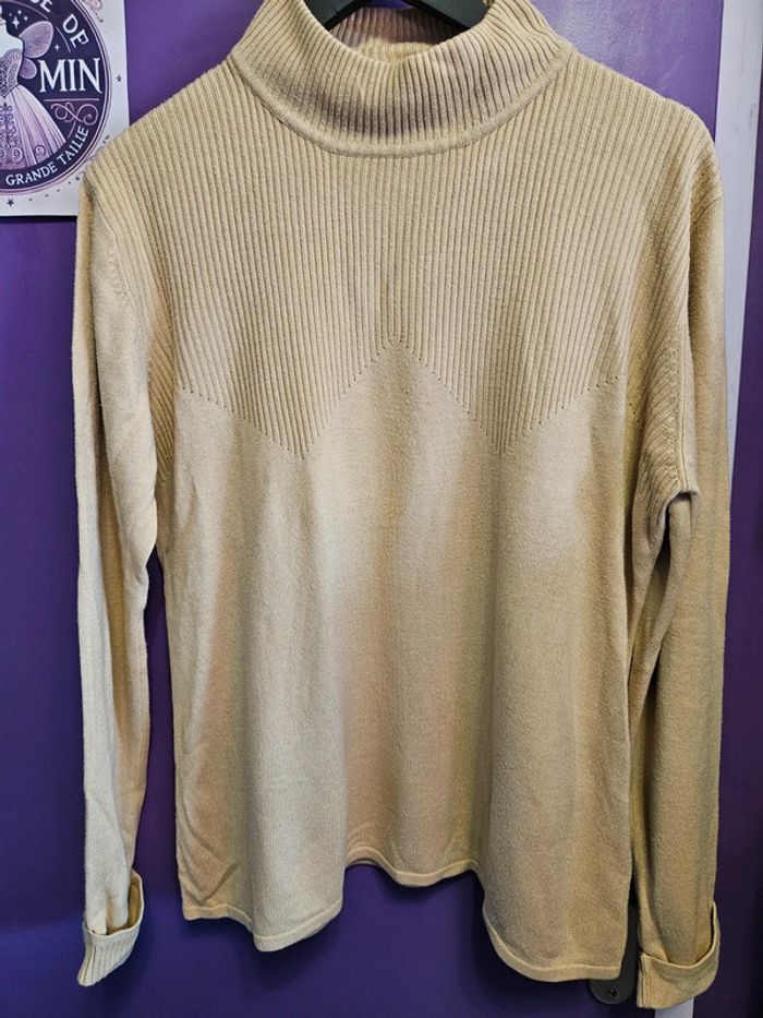 Pull ras de cou T44 Cécile d'orge