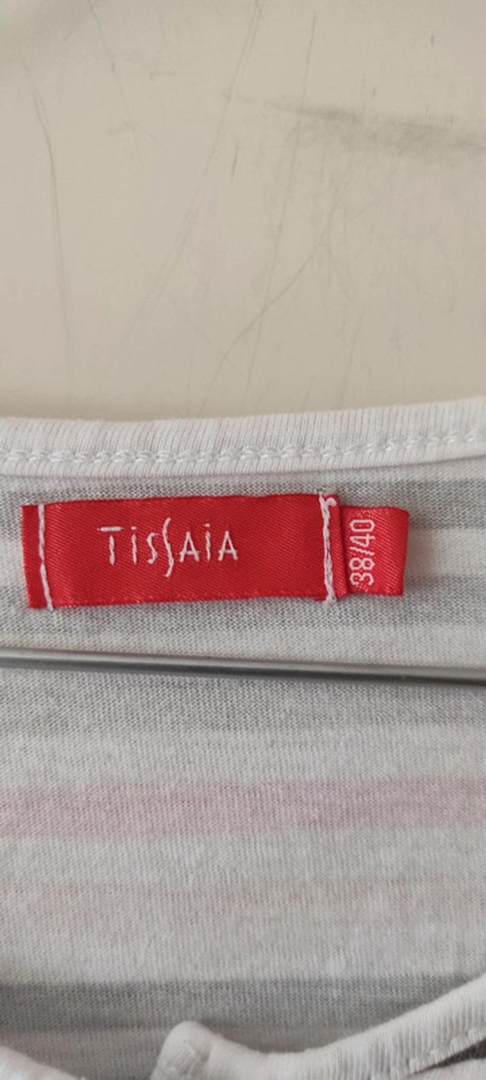 💐haut de pyjama - tissaia - taille 38/40 - Très bon état 💐 - photo numéro 3