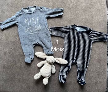 Lot pyjamas 1 mois