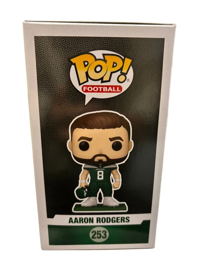 Figurine Funko Pop NFL Jets Aaron Rodgers 233 neuf - photo numéro 3