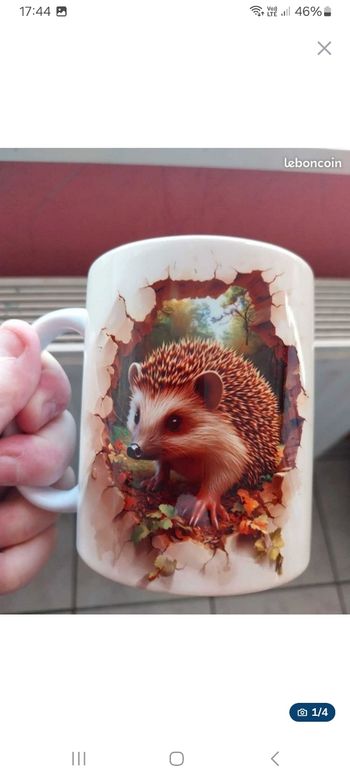 Mug hérisson