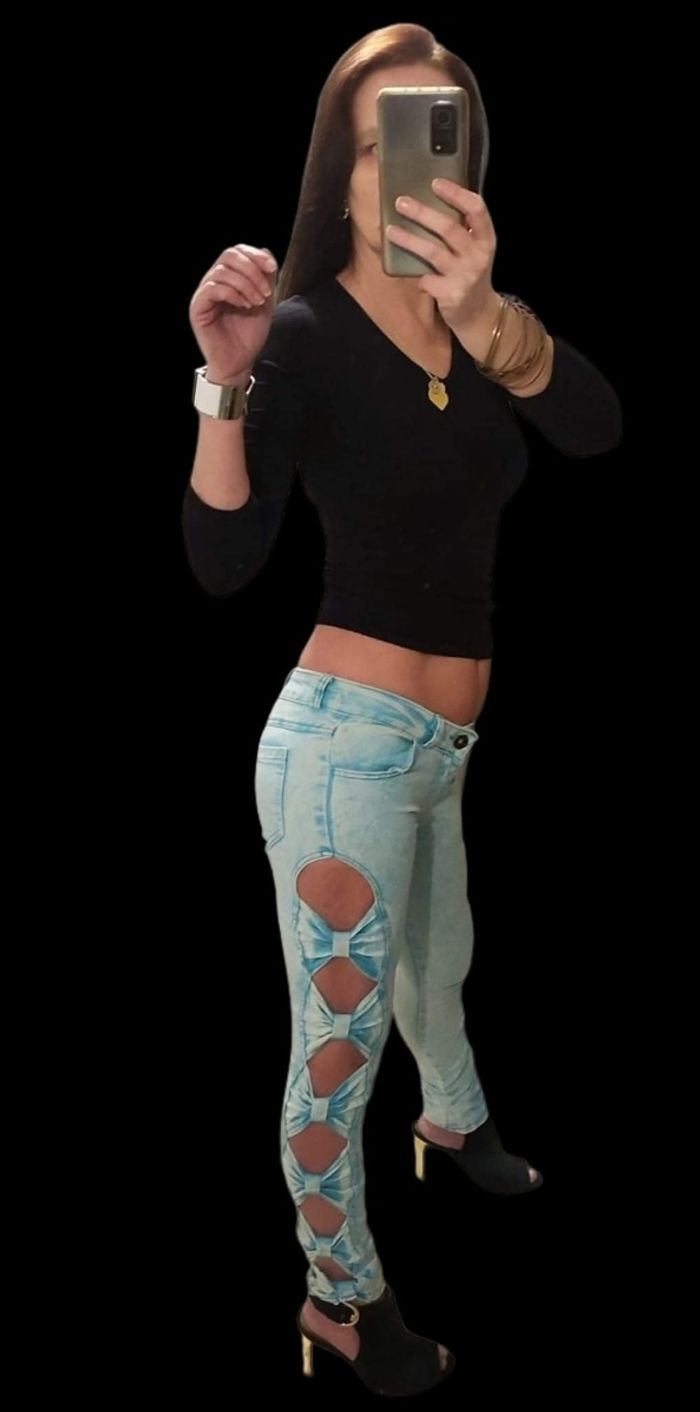 Magnifique jeans très originale femme - photo numéro 3