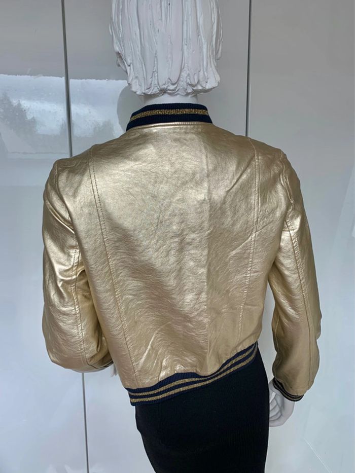 bombers irisée doré - photo numéro 4