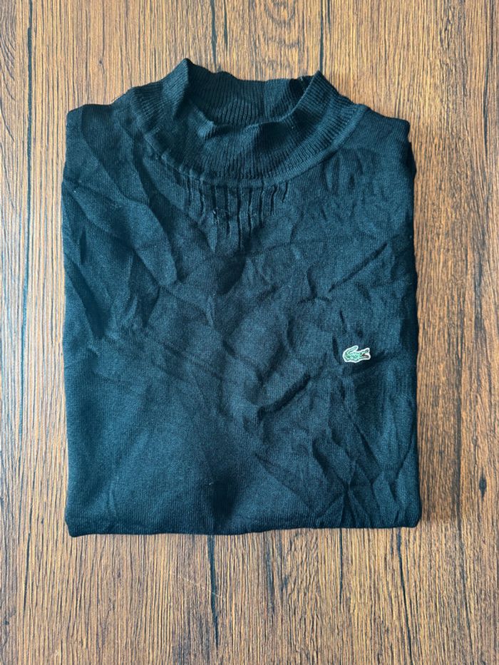 Pull sans manches Lacoste noir - photo numéro 4