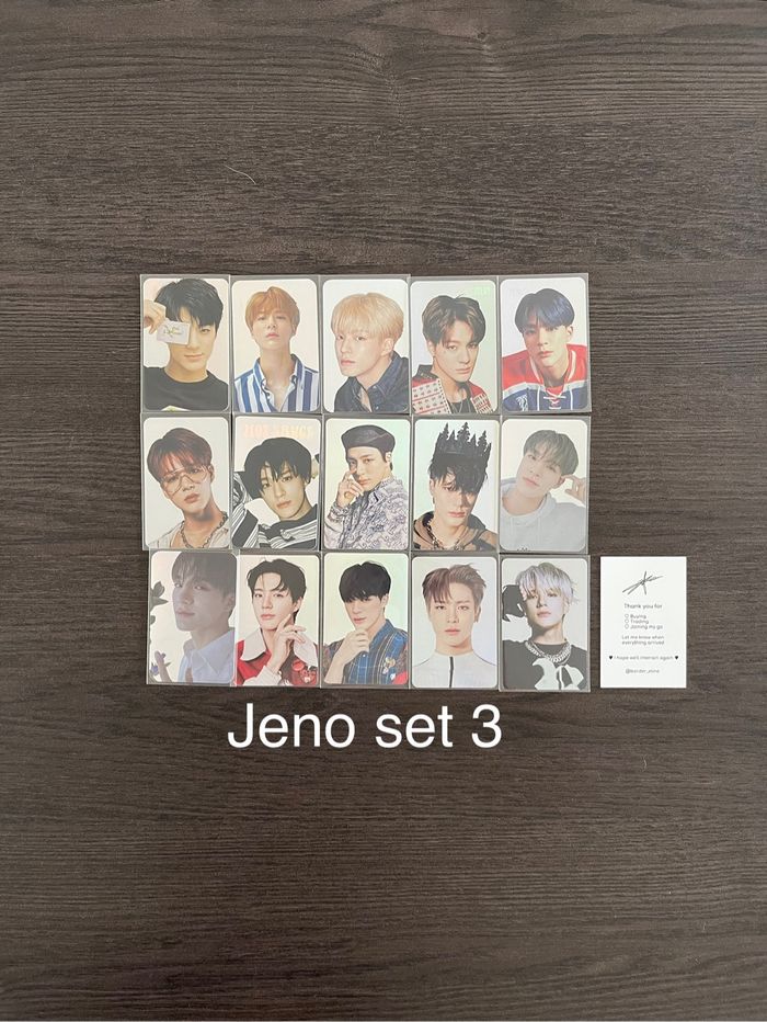 Jeno photocard NCT Dream