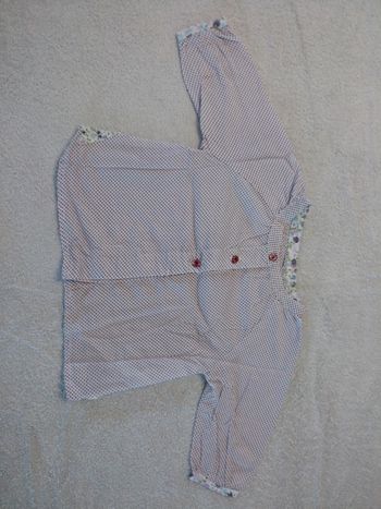 Chemisier Natalys 3 mois (réf perso F-B16)(familleac72)