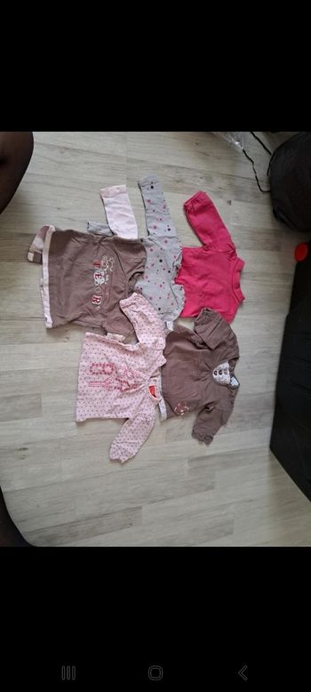 Lot tee shirt manche longue