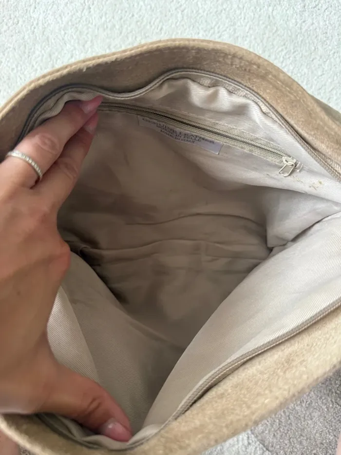 Sac bandoulière en cuir véritable – style militaire - photo numéro 4