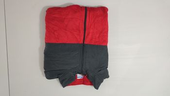 Vêtement sweat veste polaire zippé rouge et gris Starter taille XXL 50-52 #Retrostreet