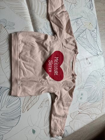 Sweat vert baudet 5 ans 110cm