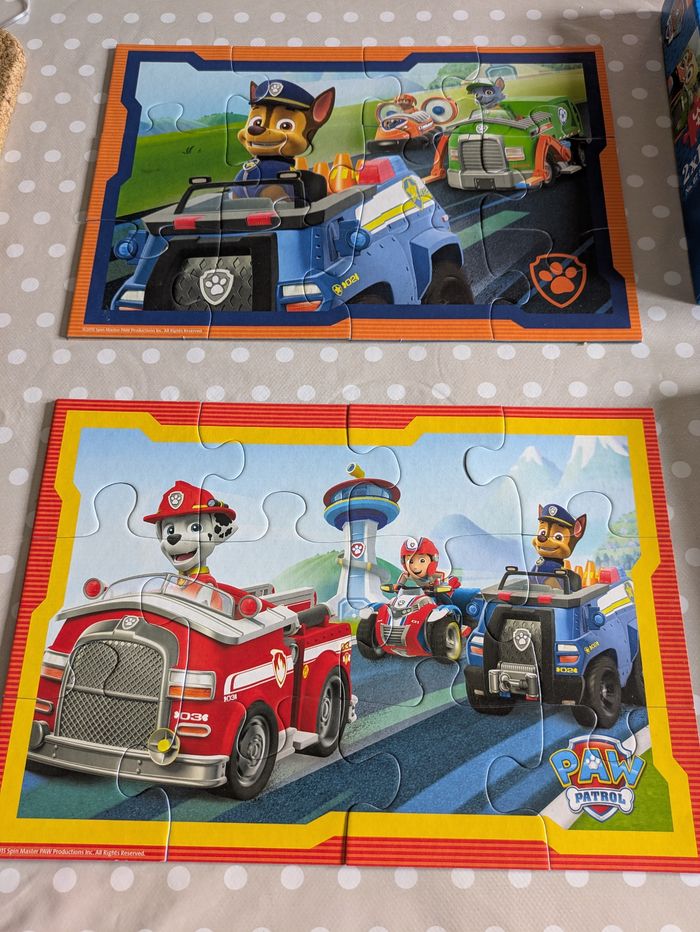Lot de 2 puzzles Pat Patrouille - photo numéro 3