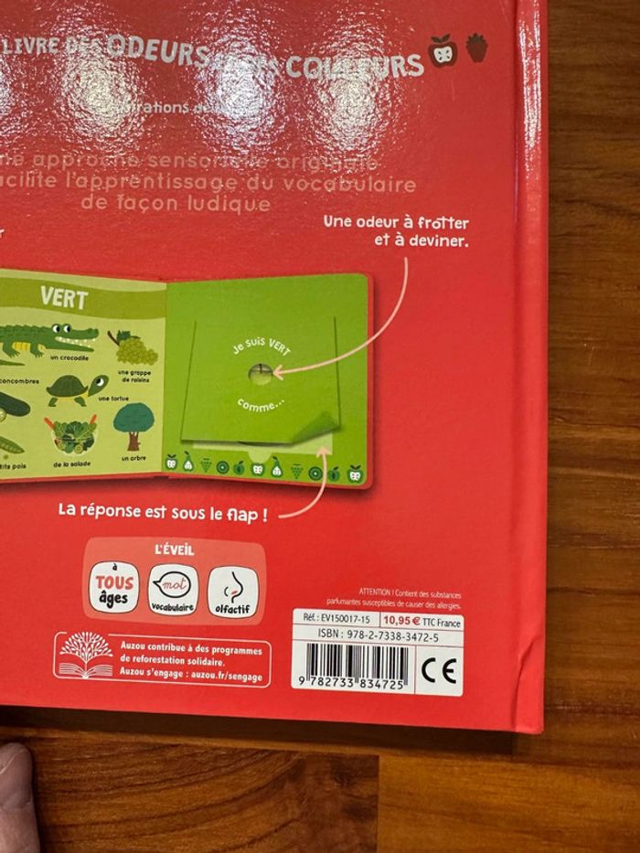 Livre : mon luvre des odeurs et des couleurs - photo numéro 5