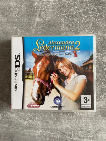 Jeu pour Nintendo DS, Alexandra Ledermann 2, mon aventure au Haras en français.