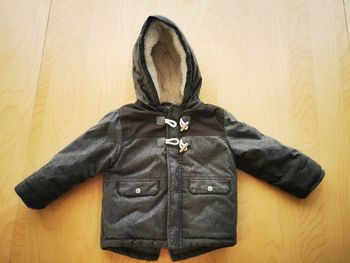 Manteau gris garçon 23 mois