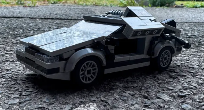 Dolorean Back to the future en briques