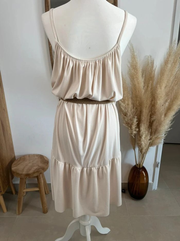 Robe d’été rose pâle/abricot - photo numéro 5