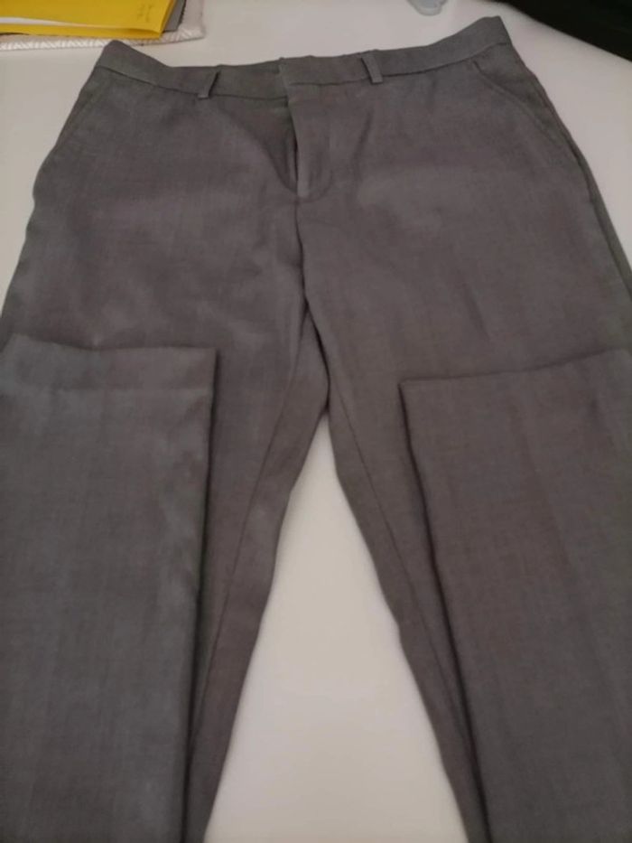 Pantalon de costume gris