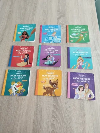 Lot 9 petits livres