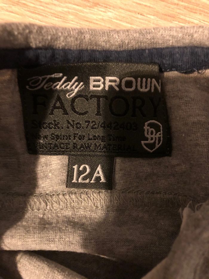 Teddy Brown - t shirt garçon 12ans - photo numéro 3