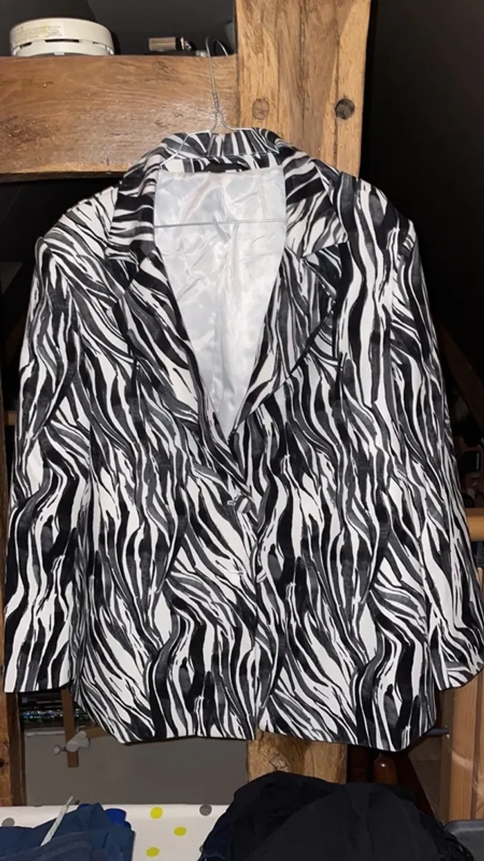 Blazer zébré