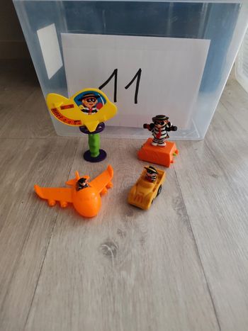 Figurine McDonald's hamburglar ×4