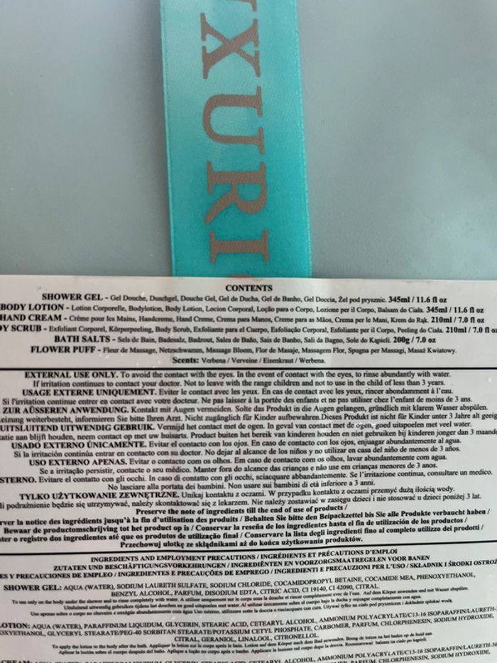 Coffret de bain parfum citral Body Luxurious - photo numéro 4
