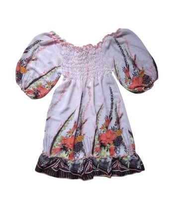 Tunique fleurie fille - 10 ans