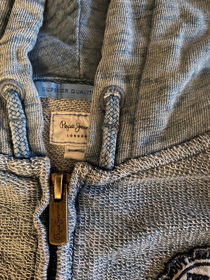 Sweet zippé à capuche Pepe jeans - photo numéro 5