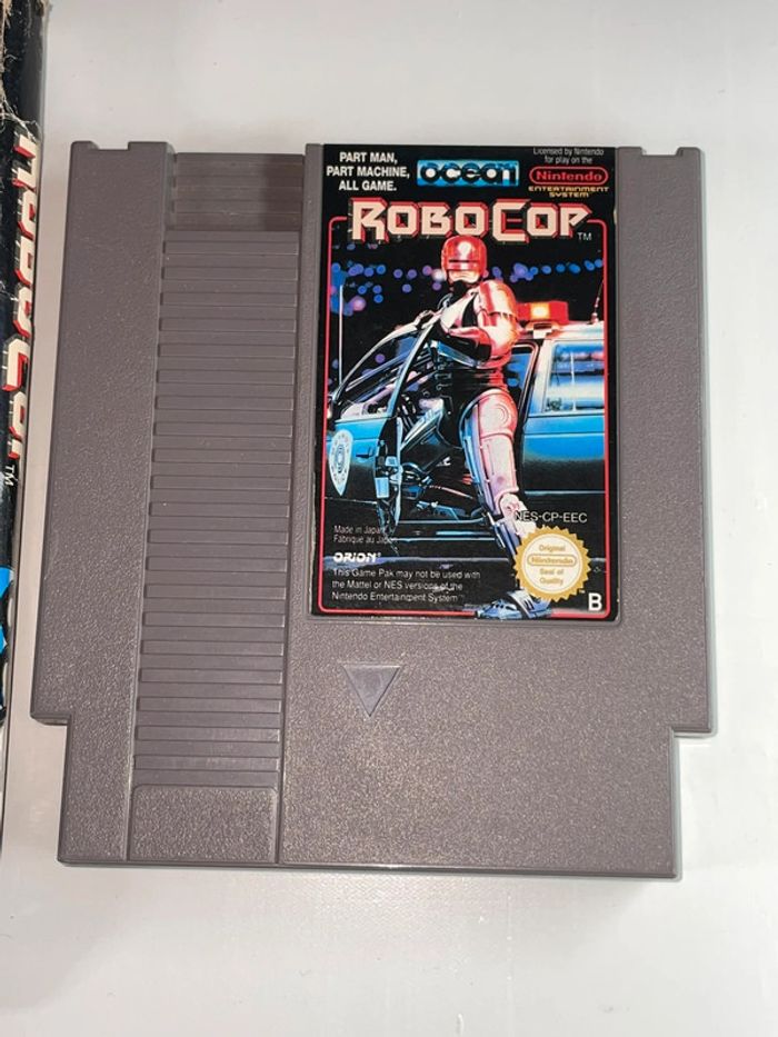 Robocop - Nintendo NES Sans Notice Loose Ocean Version PAL B UK 1993 - photo numéro 2