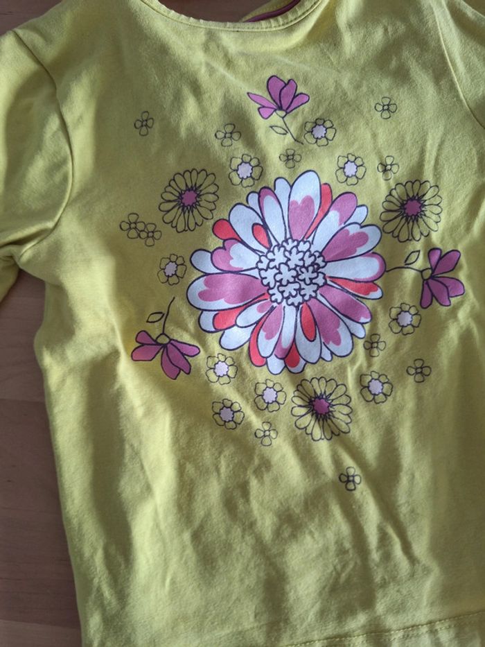 T-shirt manches longues pour fille taille 12mois marque Orchestra très bon état - photo numéro 3