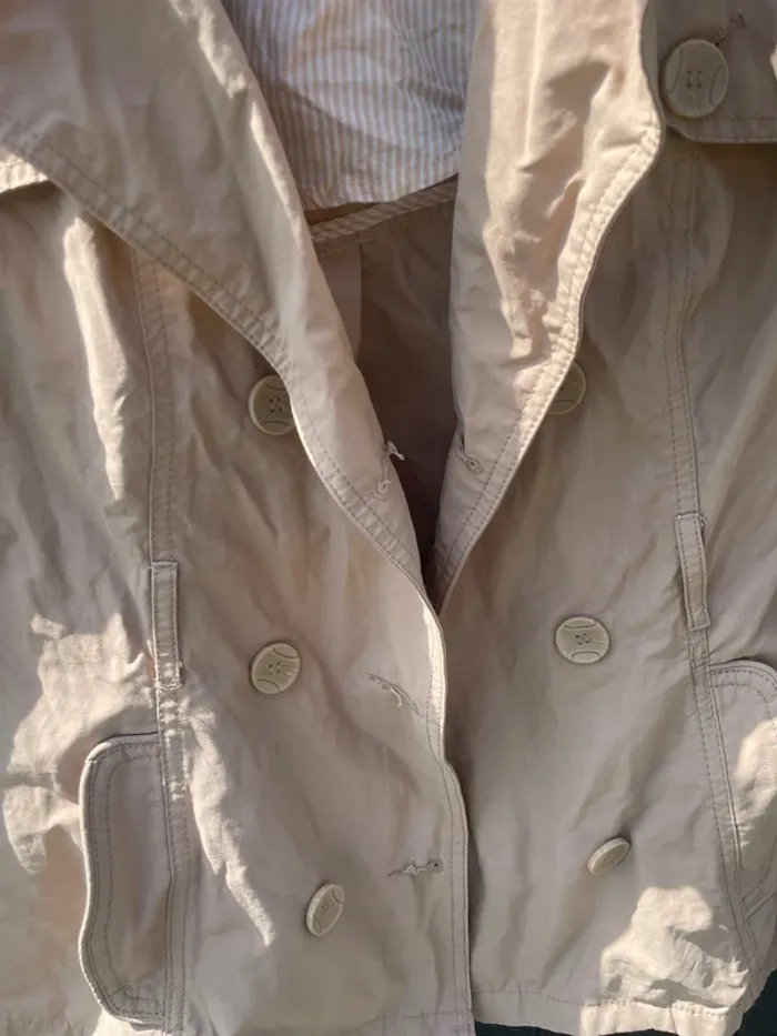 Veste légère beige In Extenso, taille S - photo numéro 4