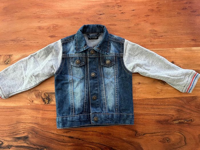 Veste en jean garçon 6 mois neuve