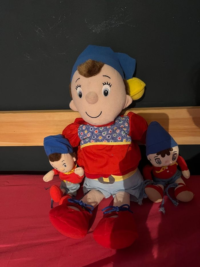 Lot de 3 peluches Oui-Oui