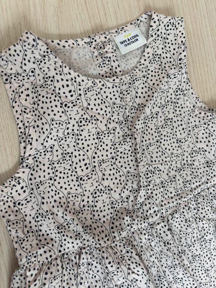 Robe panthère Tape à l’œil taille 12 mois - photo numéro 2