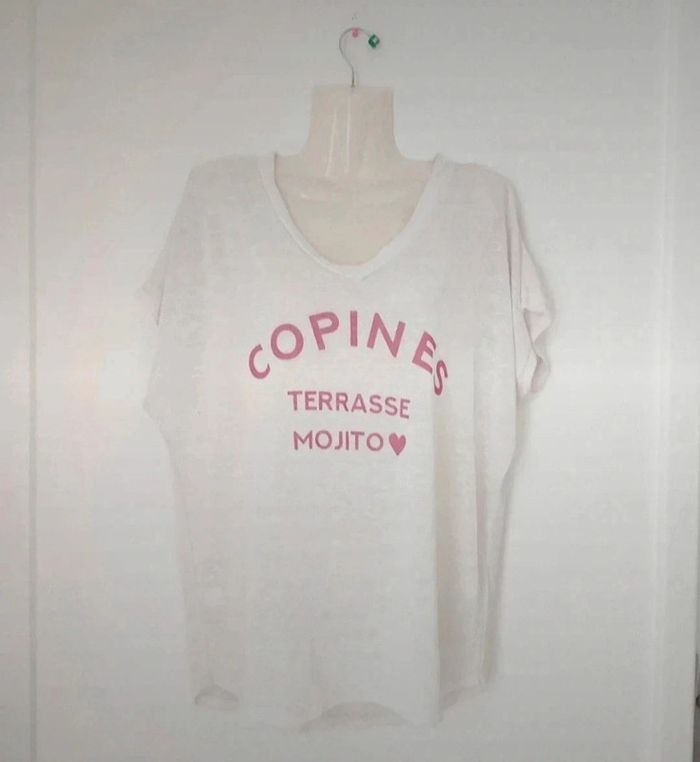 Tee-shirt transparent été femme - photo numéro 3