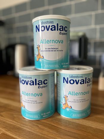 Lot 3 boîtes allernova novalac
