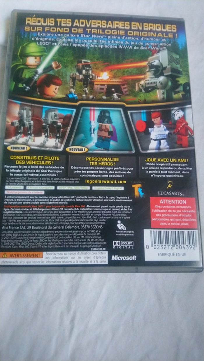 Jeux xbox 360 l'ego star wars 2 - photo numéro 3
